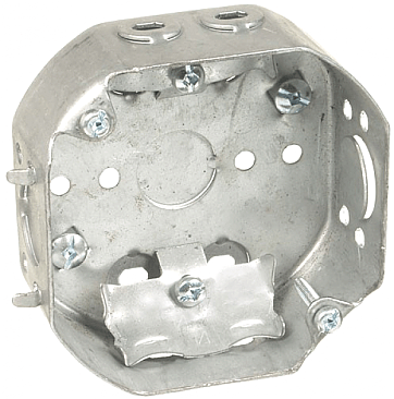 54151L, VISTA, OCTAGON, ELECTRICAL, BOX, WITH, NMD, CLAMPS