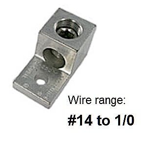 LA0, TECHSPAN, LA0, ALUM, MECH, LUG, 14-1/0, 1CON, 1HOLE