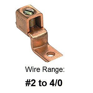 SLU225, TECHSPAN, SLU225, COPP, MECH, LUG, 2-4/0, 1COLLAR, 1H