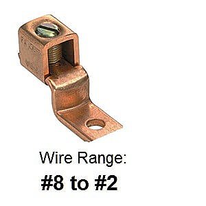SLU70, TECHSPAN, SLU70, COPP, MECH, LUG, 8-2, 1COLLAR, 1H