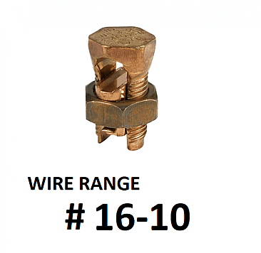 S10, TECHSPAN, S10, SPLIT, BOLT, COPPER, 16, STR, TO, 10STR