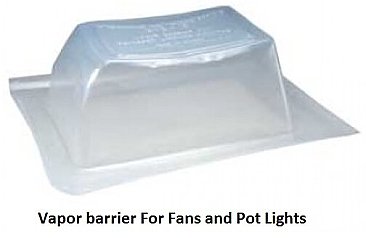 VB6S, ORTECH, BATH, FAN/POT, LIGHT, VAPOR, BARRIER