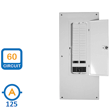 CHOM3060M125GC, HOMELINE, 30/60, CIRCUIT,, 125A, MAIN, HOMELINE, PANEL