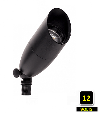 334-000C03, NIGHTSCAPING, SPOT, LIGHT, MR16, BLACK