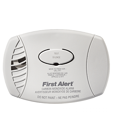 CO605A, BRK, 120V, PLUG-IN, CO, DETECTOR,, 9V, BATTERY, BACKUP