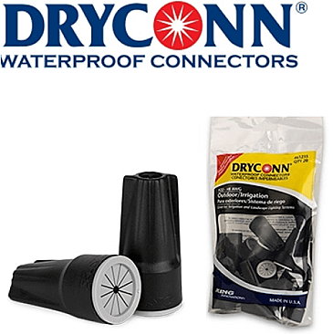 61235, KING, INNOVATION, WATERPROOF, CONNECTORS, BLACK, &, GRAY, BAG, OF, 20