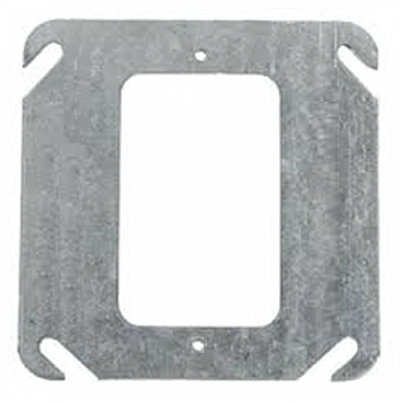 52C0, VISTA, ELECTRICAL, PRODUCTS, 4, X, 4, SQUARE, FLAT, DECORA, COVER, PLATE