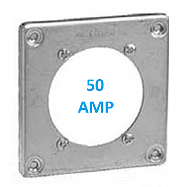 8362, VISTA, ELECTRICAL, PRODUCTS, 2.647, DIA, 14-50R, 50AMP, COVER, PLATE
