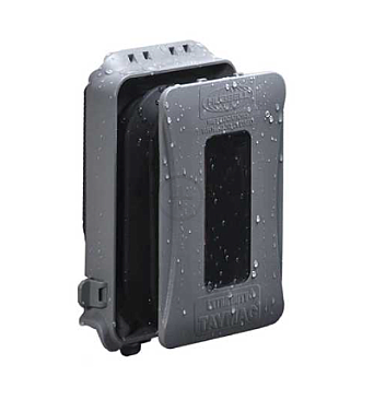 ML500GCN, HUBBELL, VERT/HORI, 16IN1, FLAT, EXPANDABLE, 1G, IN, USE, COVER