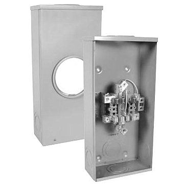 STC703RK, HYDEL, 200A, 7, JAW, 3Ø, 4W, UG/OH, METER, SOCKET