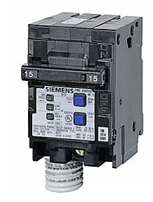 Q215AFC, SIEMENS, 2, POLE, 15, AMP, COMBINATION, ARC, FAULT, BREAKER