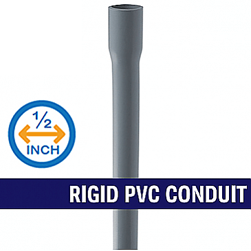PVC, 1/2, X, 10, ROYAL, PVC, CONDUIT, 1/2, X, 10