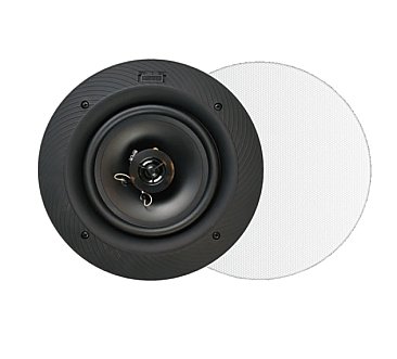 6.5" IN-CEILING FRAMELESS SPEAKER KEVLAR WOVEN CONE WOOFER MAGNETIC GRILL