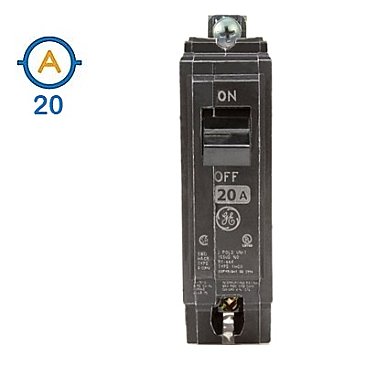 1 POLE 20 AMP BOLT ON CIRCUIT BREAKER