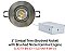 3"/4" LED DOWNLIGHT ENGINE SELECTABLE 3/4/5K BRUSHED NICKEL