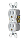 3232W, PASS, AND, SEYMOUR, DUPLEX, RECEPTACLE, 15AMP, WHITE