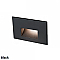 4011-27BK, WAC, LIGHTING, LED, LED, STEP, LIGHT, HORIZONTAL, SCOOP, 27K, -BLACK