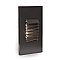 4061-30BZ, WAC, LIGHTING, LED, STEP, LIGHT, VERTICAL, LOUVER, 30K, 12V, BRONZE