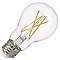 LED55A19DIMCL92713YTLRP, LEDVANCE, 55W, A19, LED, FILAMENT, LAMP, 27K, 40699