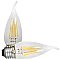 LED4B10BENTDIM927CL13YTLRP2, LEDVANCE, 4, WATT, B10, LED, FILAMENT, LAMP, 27K