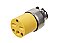 45405, VISTA, ELECTRICAL, PRODUCTS, 15, AMP, 250, VOLT, FEMALE, CORD, END, YELLOW