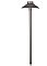 6041-27BK, WAC, LIGHTING, LED, TIKI, PATH, LIGHT, -22", TALL-, 12V, 27K, BLACK