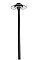 6" CANOPY PATH LIGHT 12V 27K BLACK