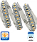 EV5-IN-16-24V-4100K, AXITE, INDOOR, LED, RIBBON, 45W/FT, 41K, 91CRI, 24V, 16'