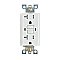 YGB-095-WH, 20, AMP, GFI, DUPLEX, TR, RECEPTACLE, WHITE