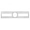PLATE26-4, ORTECH, 26", MOUNTING, PLATE, FOR, 4", SLIM, DOWNLIGHTS