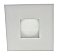 TL3539W, AXITE, LIGHTING, 3-1/2", WHITE, SQUARE, SHOWER, TRIM, FROSTED, LENS