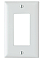 TP26W, PASS, AND, SEYMOUR, WALL, PLATE, 1 GANG, NYLON, WHITE