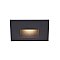 WL-LED100-C-BK, WAC, LIGHTING, , STEP, LIGHT, HORZ, SCOOP, 120V, 3K, -, BK