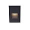 WL-LED200-C-BK, WAC, LIGHTING, STEP, LIGHT, VERTICAL, SCOOP, 120V, 3K, -BK