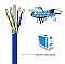 WICH6106BL, CABLE, CONCEPTS, PLENUM, CAT6, 23AWG, 4, PR, FT4/CSA, 1000, FT, BLUE