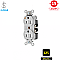 CR5252IGW, HUBBELL, 15A, 125V, I/G, DUPLEX, RECEPT, WHITE