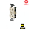 CRF20LA, HUBBELL, 20A, 125V, SPEC, GRADE, DUPLEX, RECEPT, LA, SIDE-WIRED, ONLY