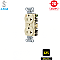 IG20CRI, HUBBELL, 20A, 125V, I/G, CORROSION, RESISTANT, DUPLEX, RECEPT, IVRY