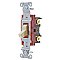 1224AL, HUBBELL, 4-WAY, 20A, 120-277V, INDUSTRIAL, SWITCH, ALMOND