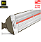 W-2528-SS-BR, INFRATECH, BRONZE, W-, SINGLE, ELEMENT, HEATER, 2500, WATTS, 208V