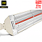 W-3024-SS-AL, INFRATECH, ALMOND, W-, SINGLE, ELEMENT, HEATER, 3000, WATTS, 240V