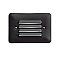 15782BKT30R, KICHLER, 30K, LOUVERED, LED, MINI, STEP, LIGHT, IN, TEXTURED, BLACK