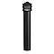 16130BKT28, KICHLER, LOUVERED, 2800K, LED, BOLLARD, BLACK