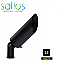 BSB062-TB, SOLLOS, 6.2", STRAIGHT, BULLET, SPOT, 12V, MR16, TEXTURED, BLACK