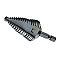 35-521, IDEAL, INDUSTRIES, CANADA, QUICK, CHANGE, STEP, DRILL, BIT, 1/8, 1/2