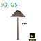 PMH070-AB-15, SOLLOS, MODERN, PATH, LIGHT, 12V, ANTIQUE, BRASS, 15", STEM
