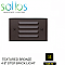 SBL048-TZ, SOLLOS, STEP, LIGHT, TEXTURED, BRONZE