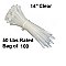 49064, VISTA, ELECTRICAL, PRODUCTS, 49064, 14IN, TYWRAP, CLEAR, BAG, OF, 100