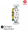 RR15SWTR, HUBBELL, TRADE, SELECT, DUPLEX, TAMPER, RESISTANT, 15AMP, 125V