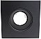 TL3574B/B, AXITE, LIGHTING, 3-1/2", SQUARE, BLACK, TRIM, -, ADJUSTABLE, SOCKET